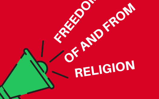 Freedom of and from religion