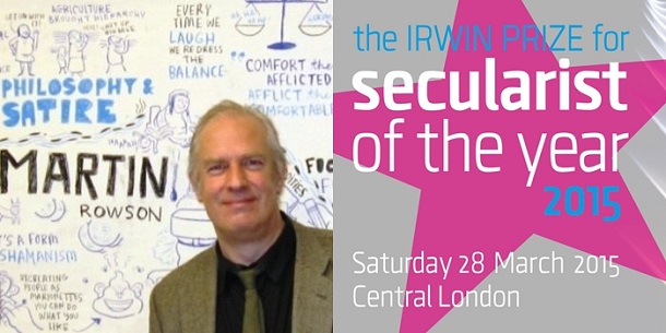 Secularist of the Year 2015 banner