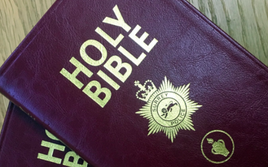 NSS criticises Surrey Police for ‘engaging in evangelism’