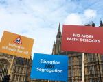 Faith schools protest
