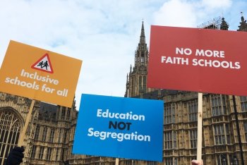 Inclusive education placards