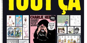 Charlie Hebdo front page 2020