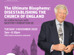 Bradlaugh Lecture 2020