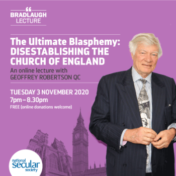 Bradlaugh Lecture 2020