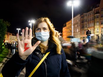 Poland women's strike abortion protests