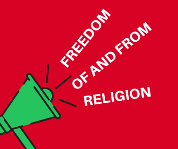 Freedom of and from religion
