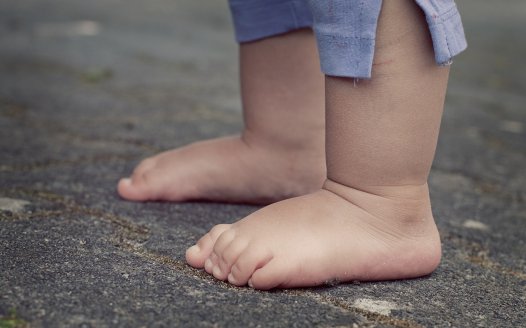 Toddler feet