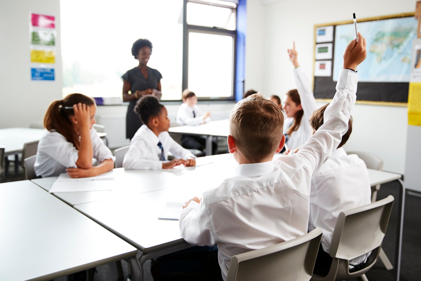 Children in class