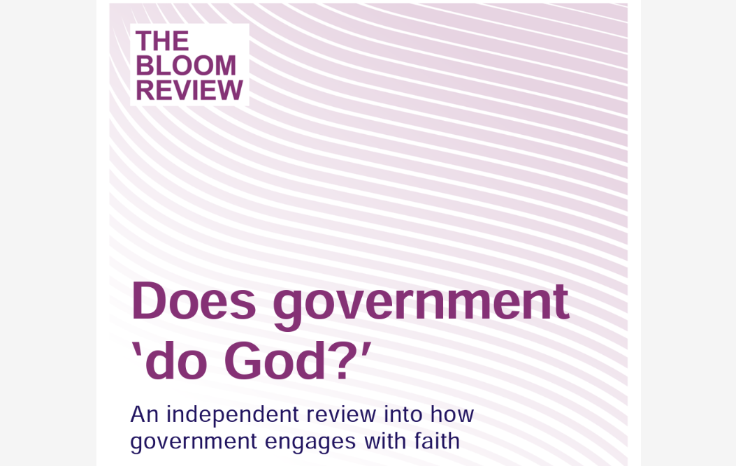 NSS questions “biased” government faith review