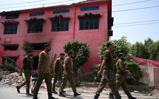 Mosques probed over protest call in Pakistan blasphemy riots