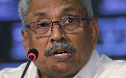 Former Sri Lankan president denies that suicide bombings were staged to enable his election