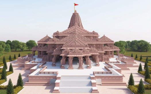 Ornate Indian Hindu temple will open on old mosque site, fulfilling Modi’s election promise