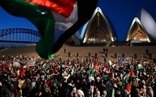 Chants of 'gas the Jews' heard at pro-Palestinian protest in Sydney