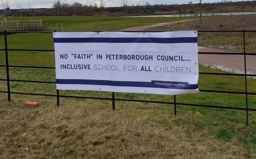 Local anger over discriminatory new Catholic school in Peterborough