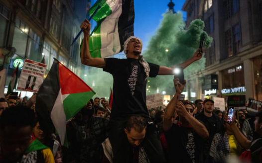 Leaders of groups behind London pro-Palestinian march have links to Hamas