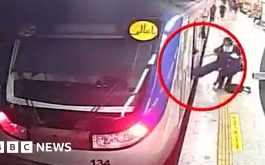 Iran says girl who collapsed on Tehran metro is ‘brain dead’