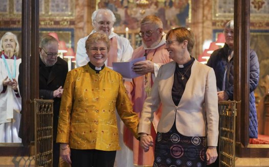 Church of England blesses same-sex couples for the first time, but they still can’t wed in church