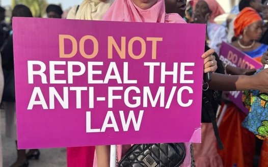 Gambia lawmakers refer a repeal of the ban on female genital cutting to more committee discussions