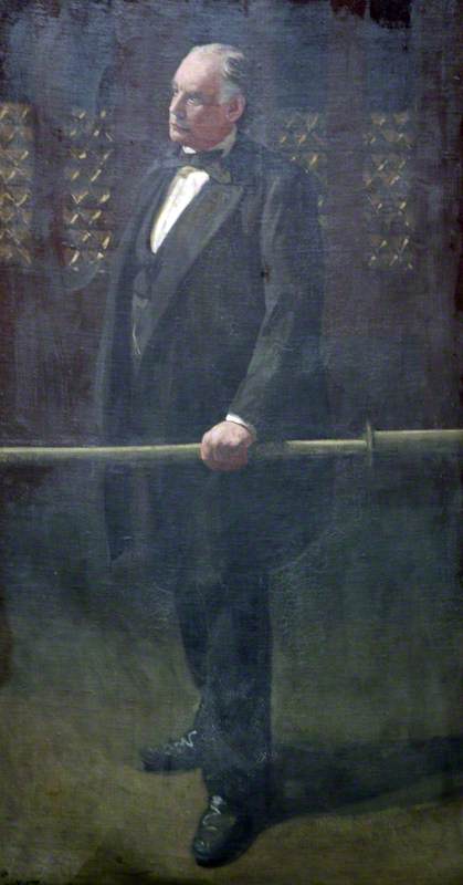 Charles Bradlaugh at the Bar of the House of Commons