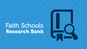 Image: The Faith Schools Research Bank blue icon link