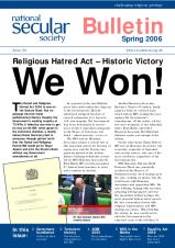 &#91;b]NSS Bulletin Issue 32 Spring 2006&#91;/b]